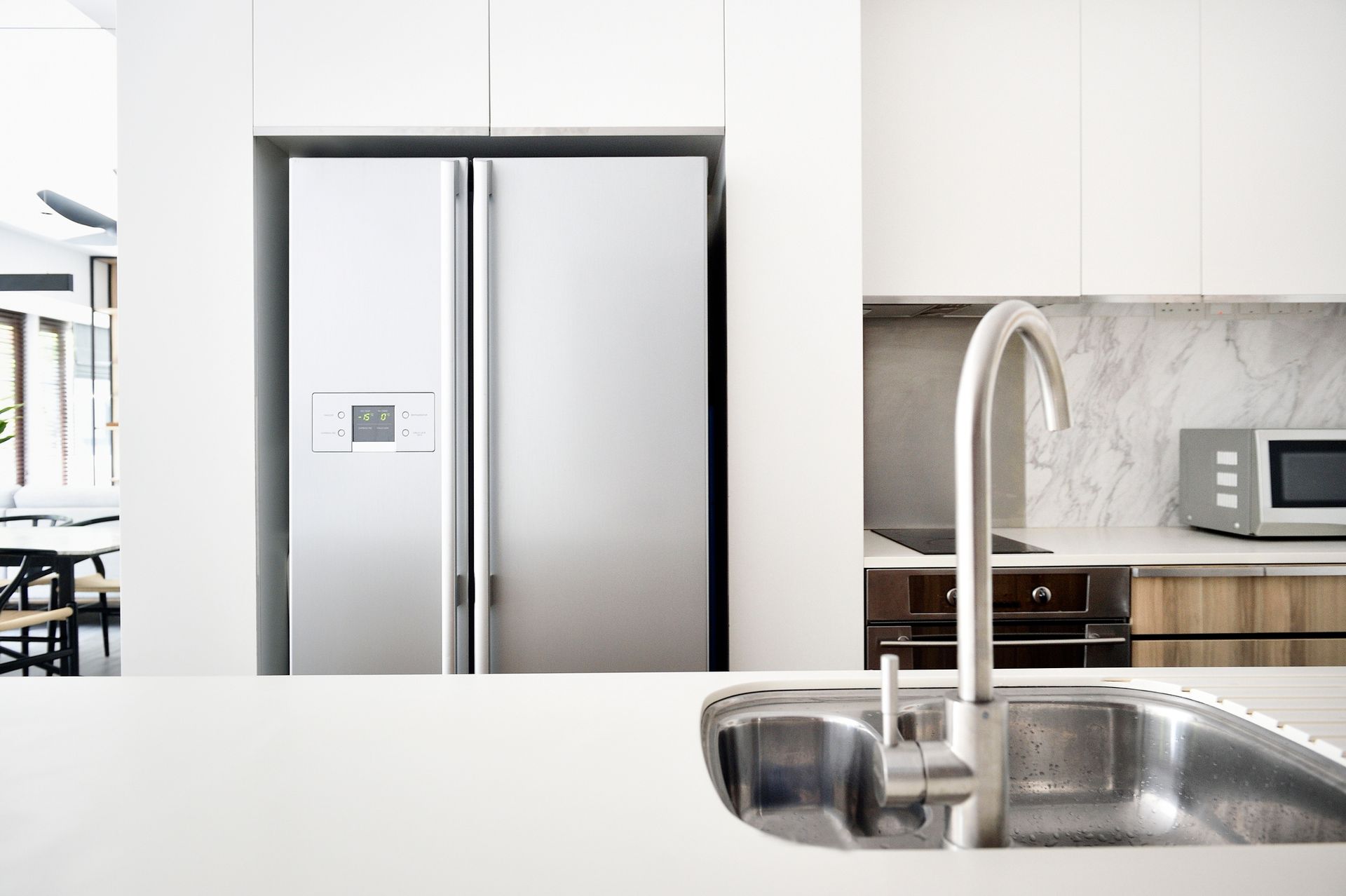 Silver Refrigerator — Orange City, FL — Atchley Appliance Service Center