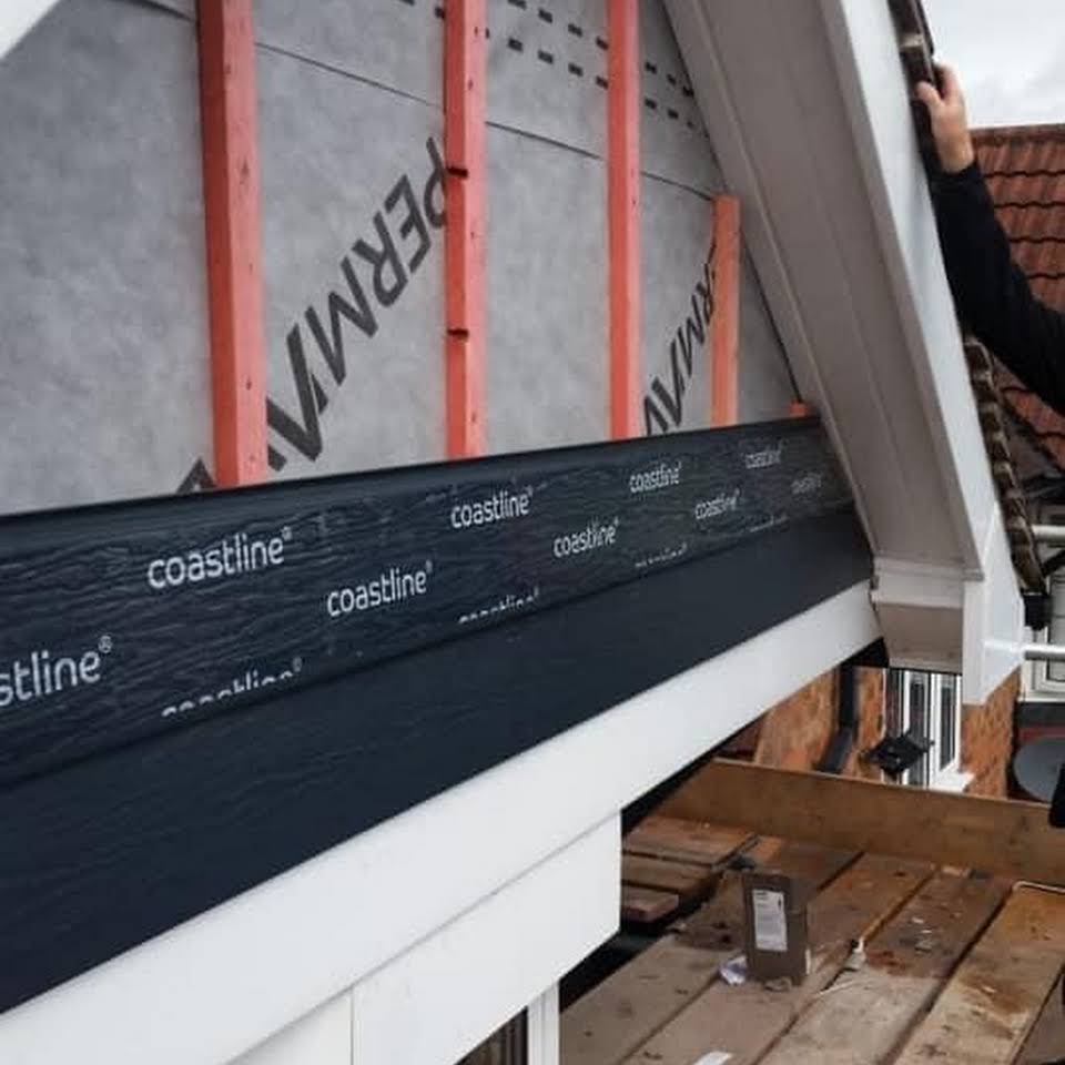 Picture of a new vapour barrier installed by Roofers London