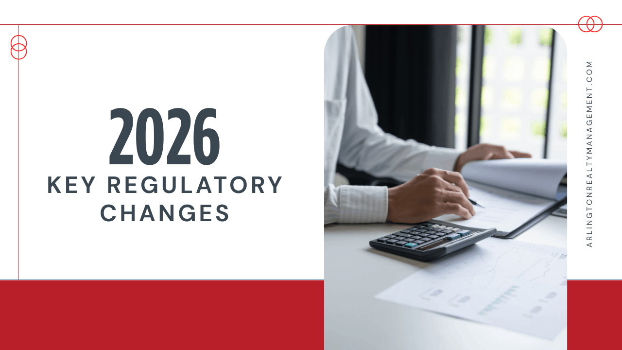 2026 Key Regulatory Changes for Arlington Rental Owners (What You Must Know)  - Article Banner