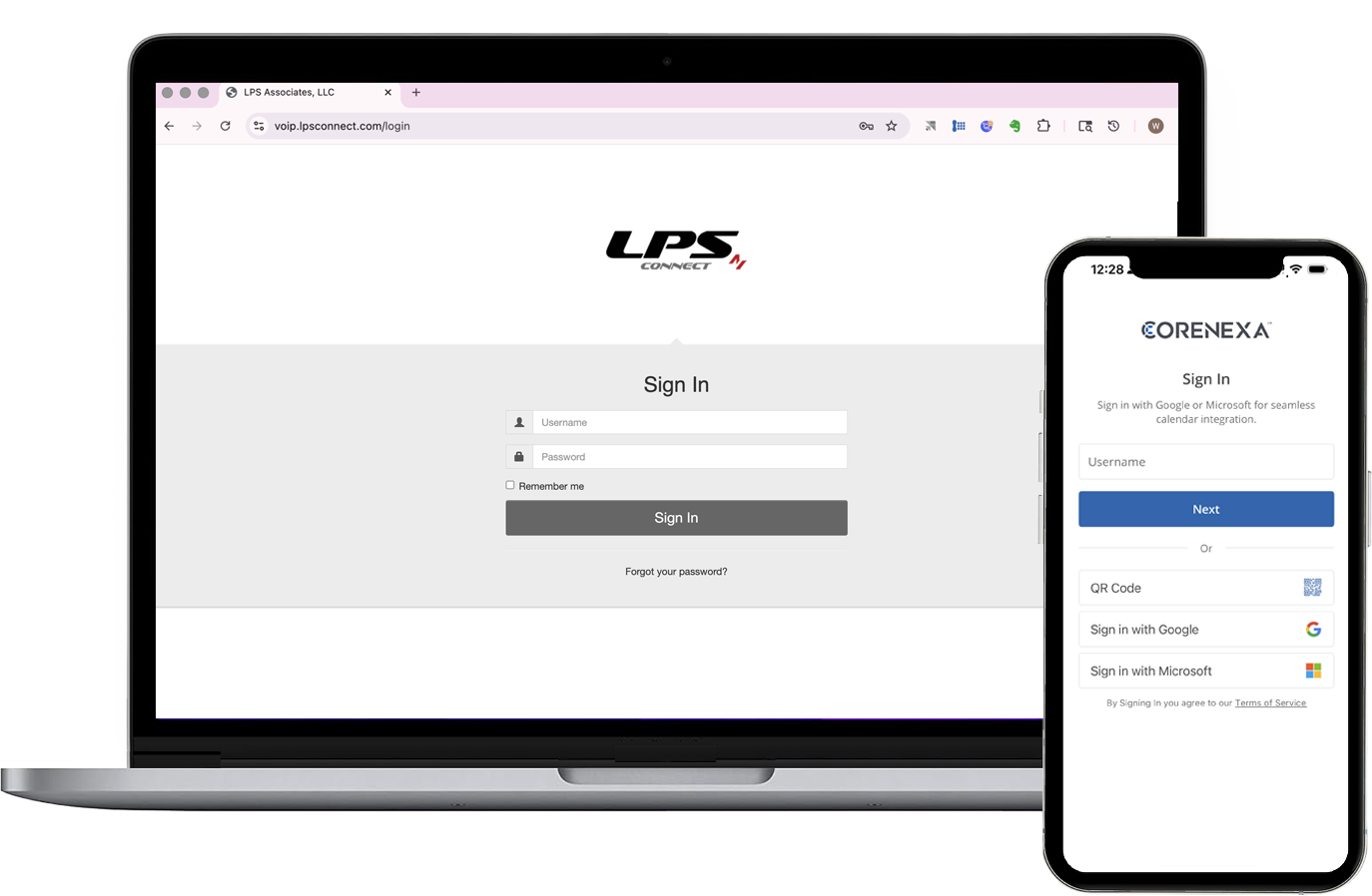 Download CORENEXA Unified Communications software from LPS
