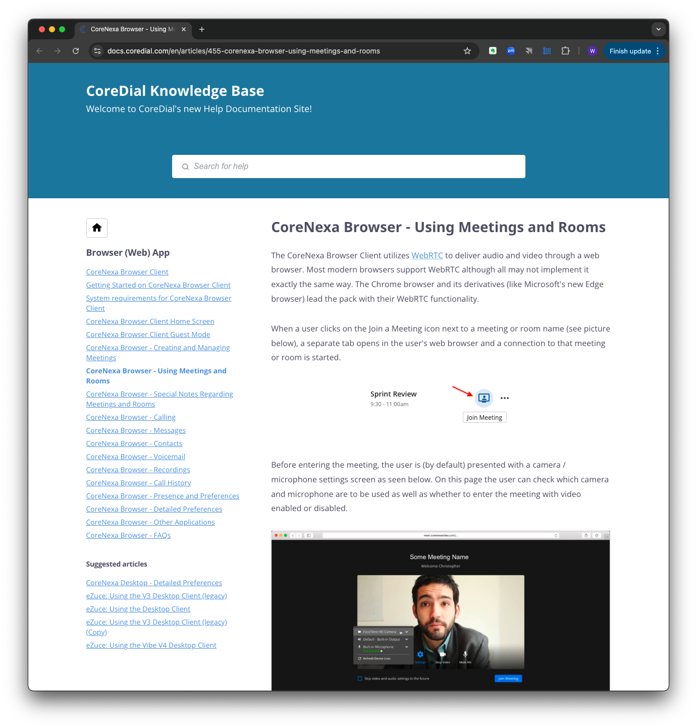 Download CORENEXA Unified Communications software from LPS