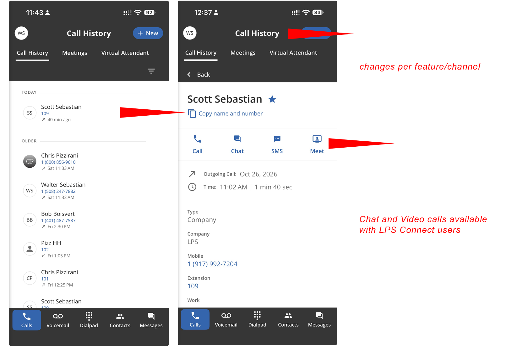 Click for Meeting Services
