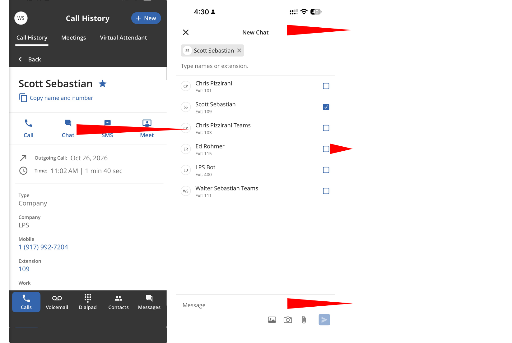 Click for Meeting Services