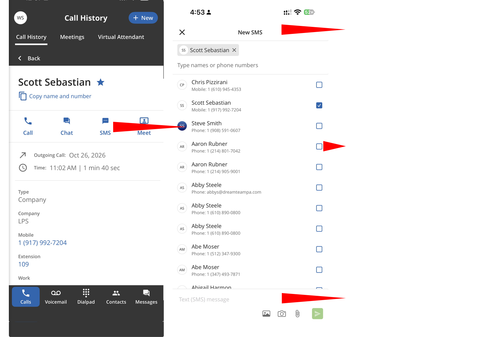 Click for Meeting Services