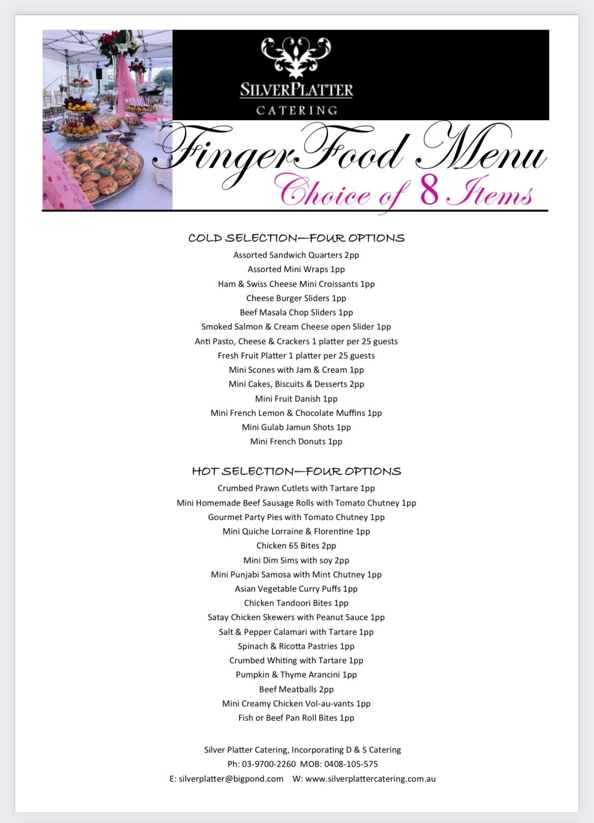Finger Food Grazing Buffet Finger Food Grazing Buffet Catering