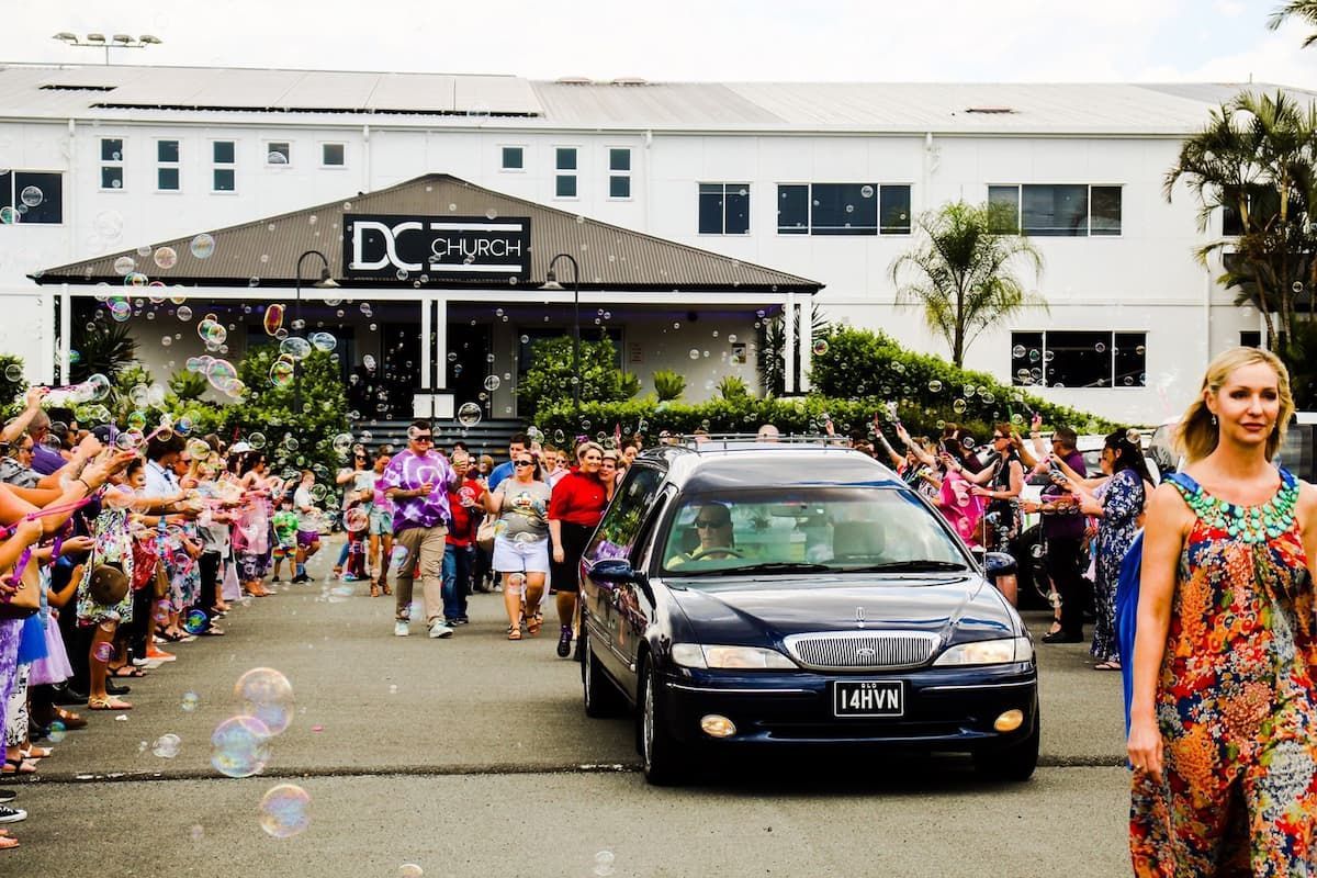 A car with a license plate that says 14hvn - Funeral Services in Upper Coomera, QLD