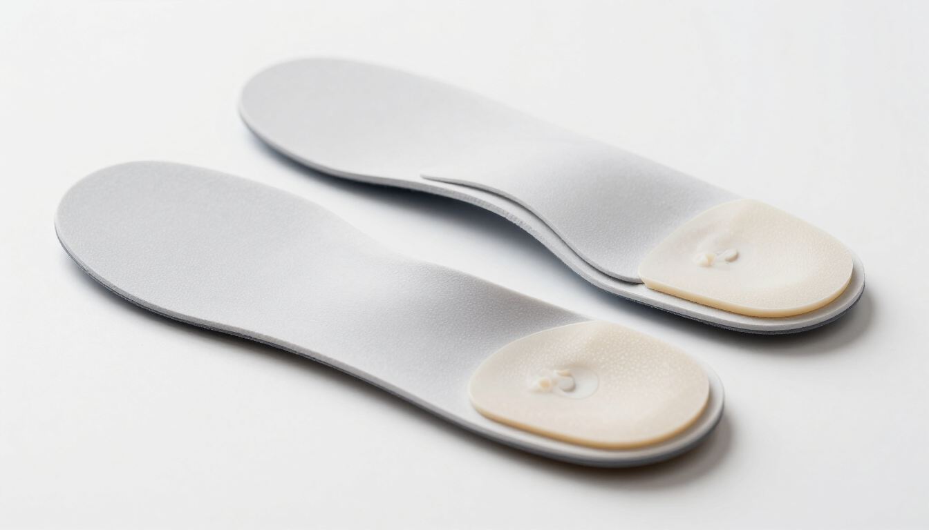 Custom medical orthotic inserts for shoes