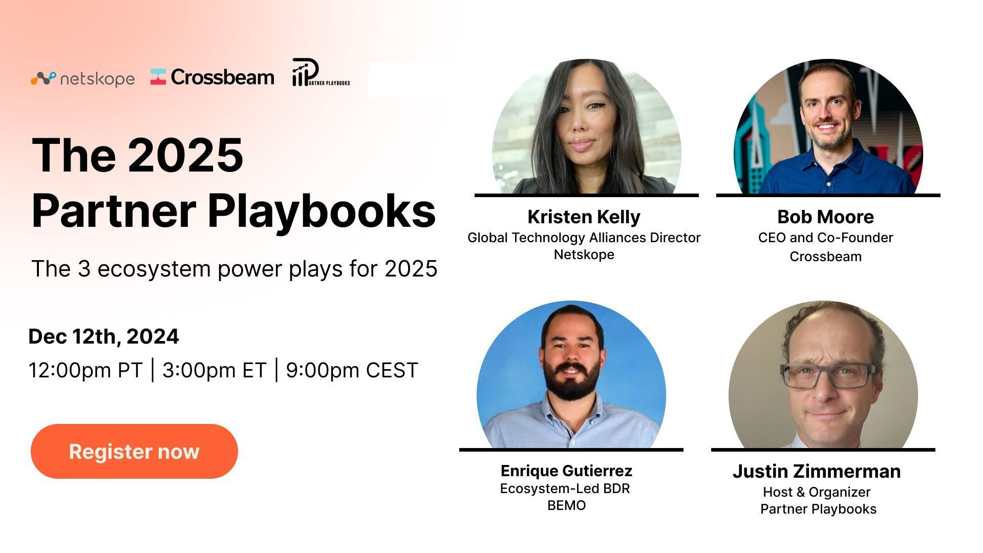 The 2025 Partner Playbooks Webinar.