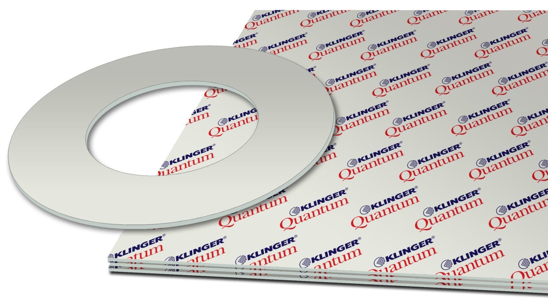 KLINGERSIL Quantum compressed fiber sheet material with cut gasket