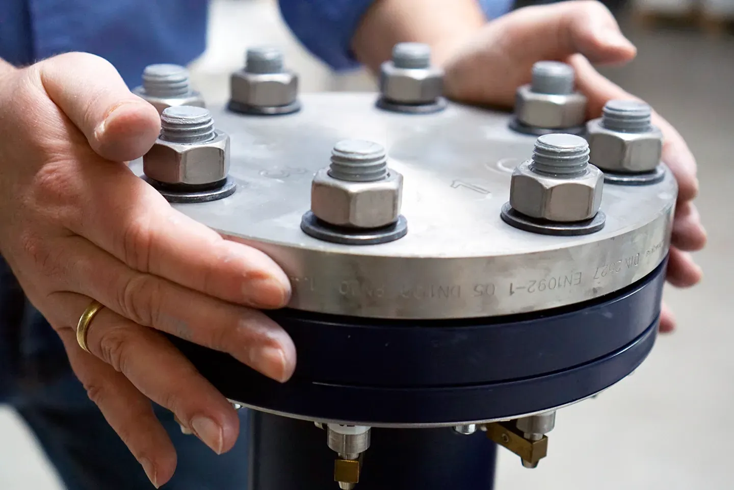 how not to install a gasket flange