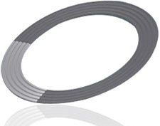 Maxigraph corrugated graphite gasket