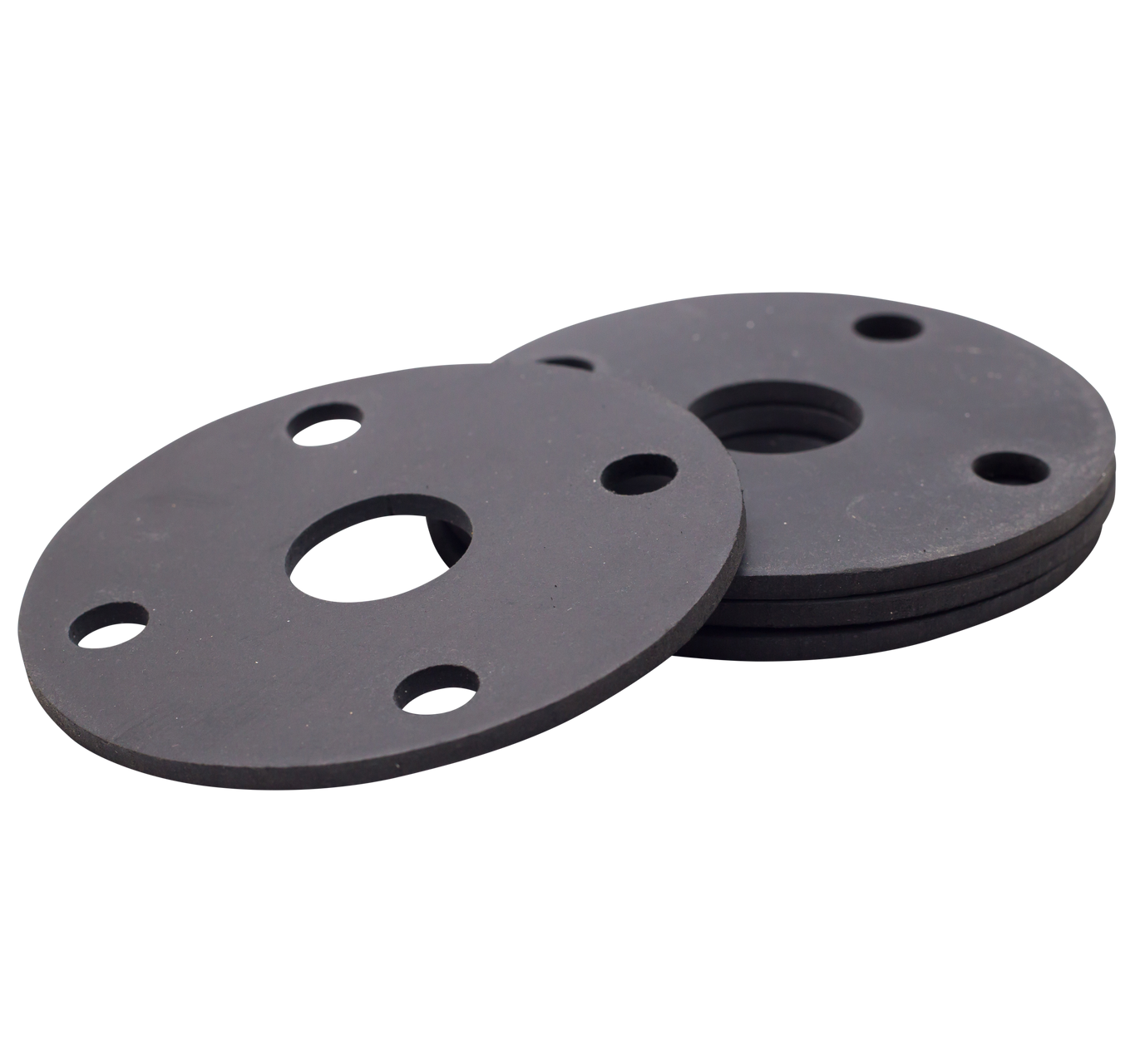 roll of black rubber