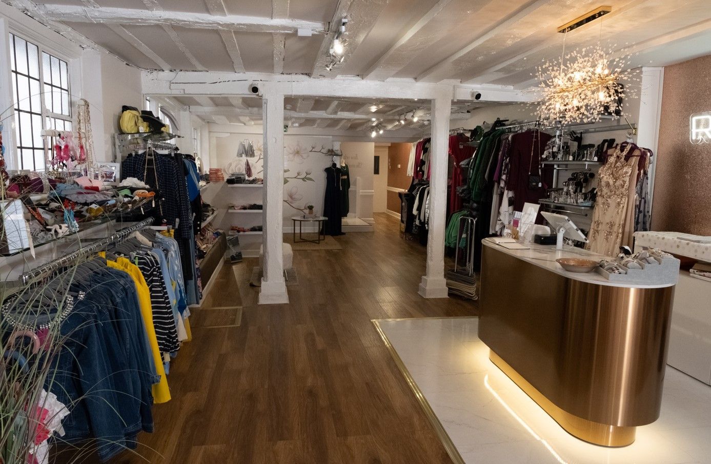 blog about interior design project for a retail outlet in Farnham, Surrey