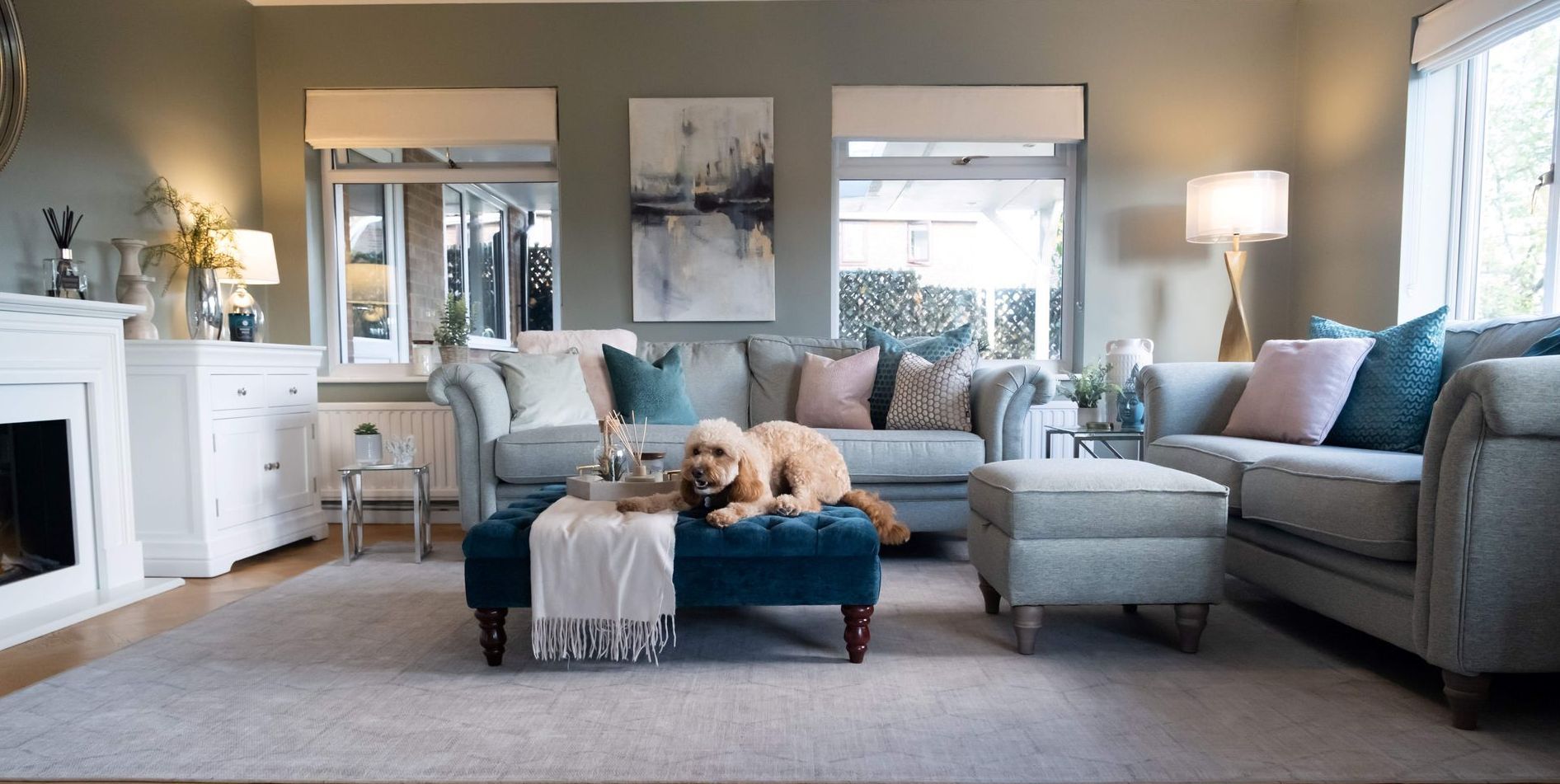 Family Lounge Interior Design Project