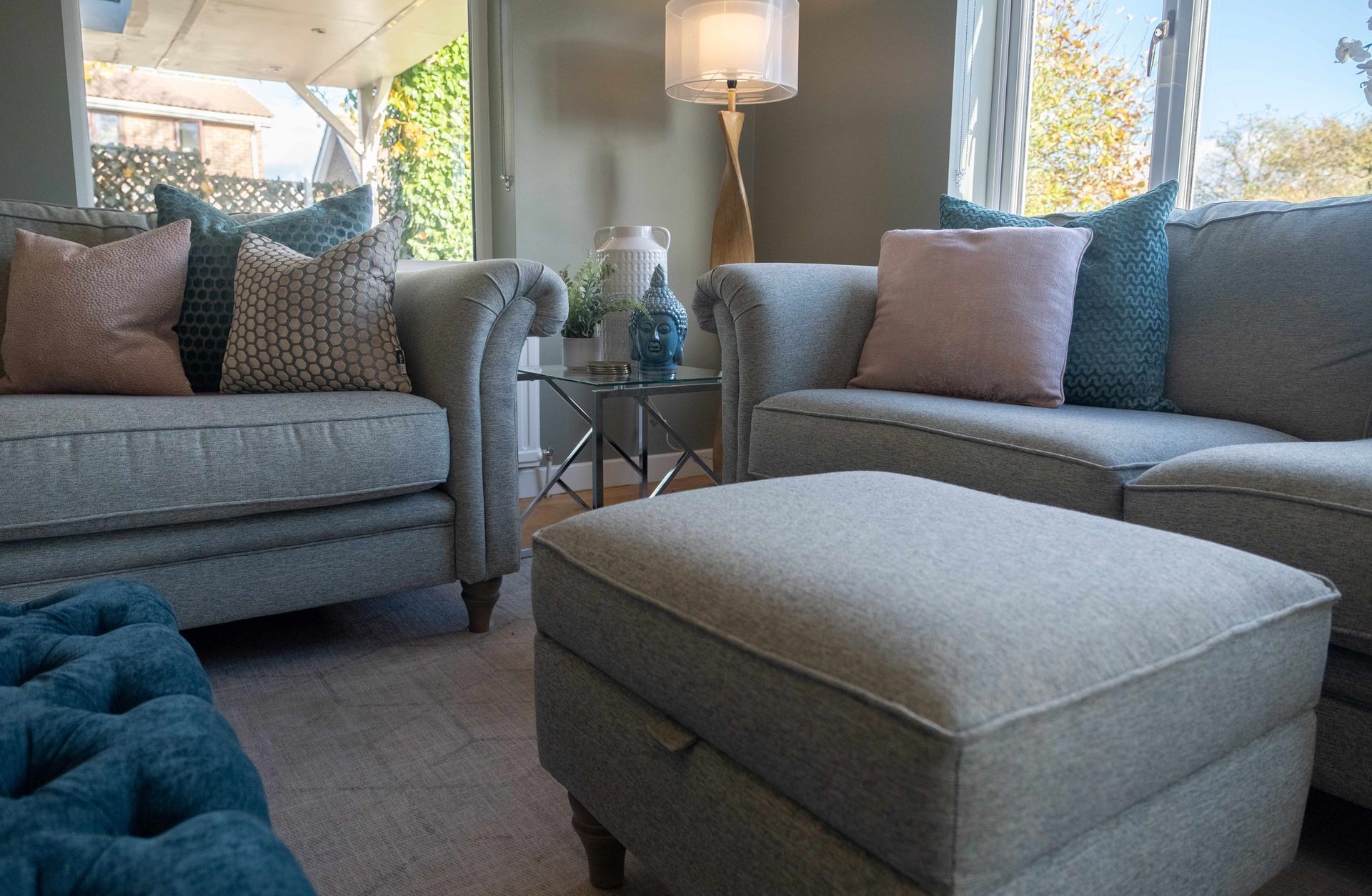 lounge after interior design makeover