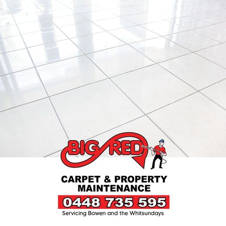 Grouting Tiles Floor — Big Red Carpet & Property Maintenance In Bowen, QLD Grouting Tiles Floor — Big Red Carpet & Property Maintenance In Bowen, QLD