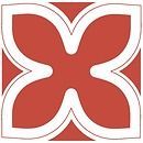 A red square with a white x on it.