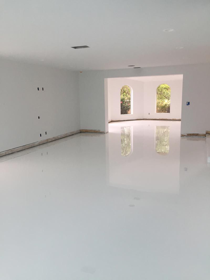 White Room — Debary, FL — All American Epoxy Flooring LLC