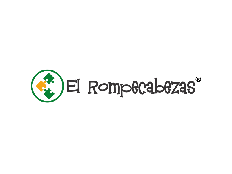 Logo de El Rompecabezas con ícono verde y naranja de piezas de rompecabezas