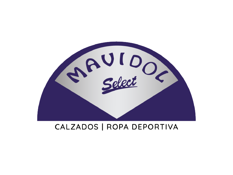 MauiDol Select logo in purple and gray with “Calzados | Ropa Deportiva” text