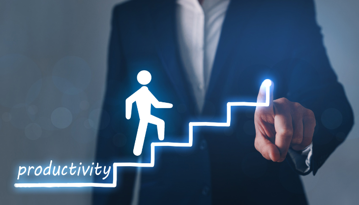 Business leader visualizes how they can help their team and increase employee productivity