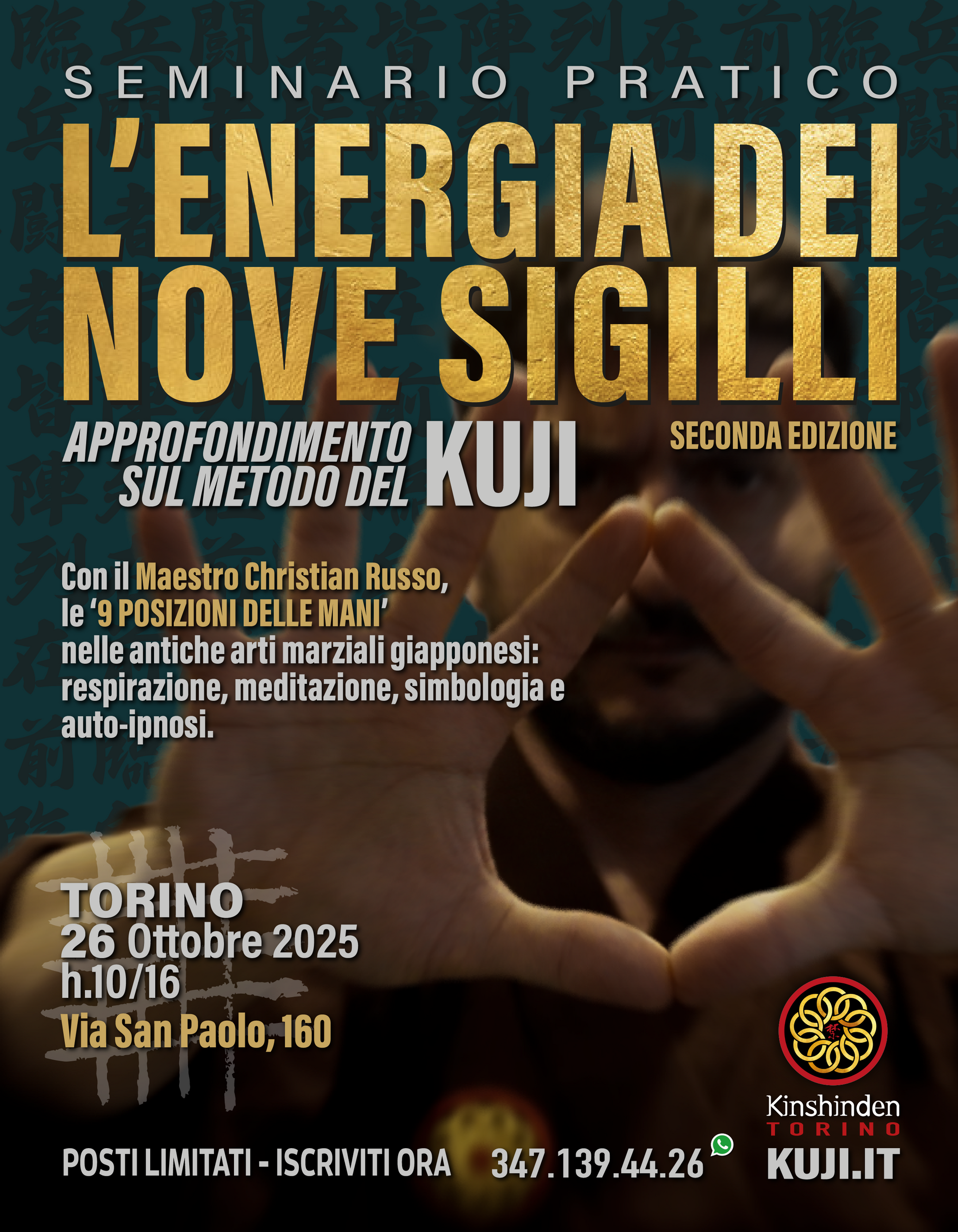 Locandina L'Energia dei Nove Sigilli 2