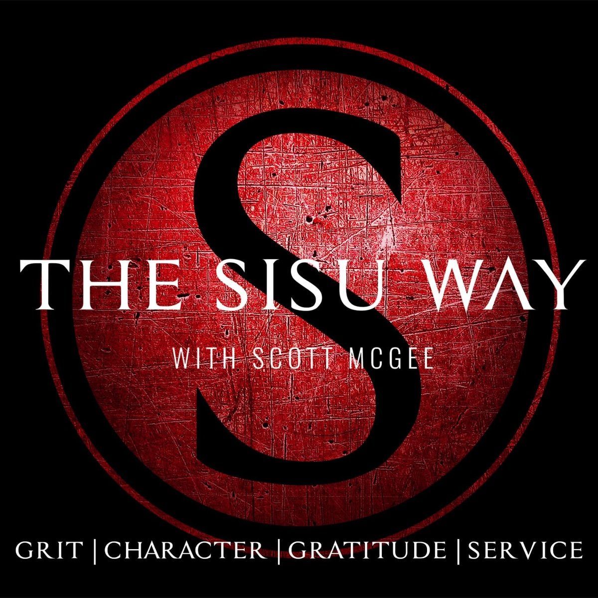 A logo for the sisu way with scott mcgee