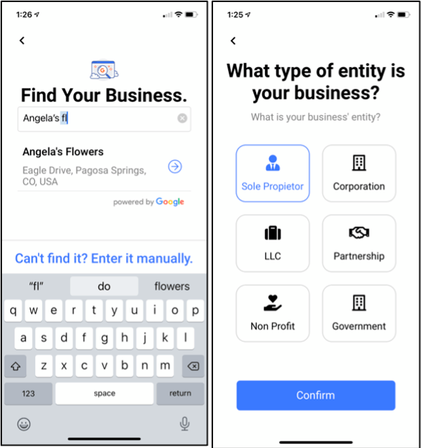 Request a Number in Business Info Request a Number in Business Info