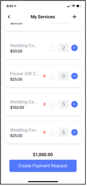 Request a Number in Business Info