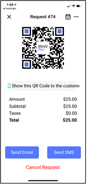 Request a Number in Business Info Request a Number in Business Info
