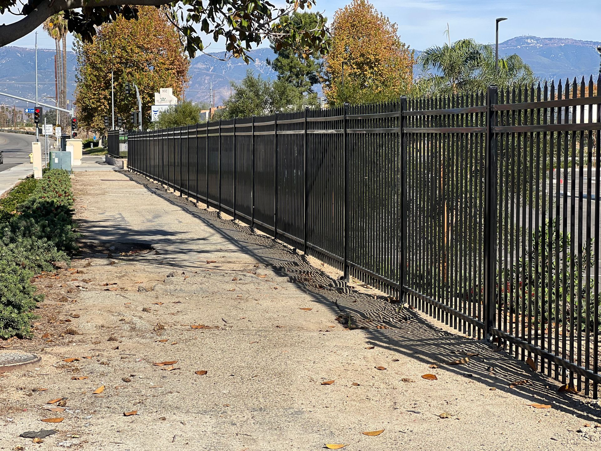 wrought iron fencing