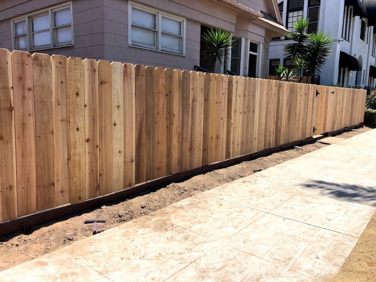 wood fencing