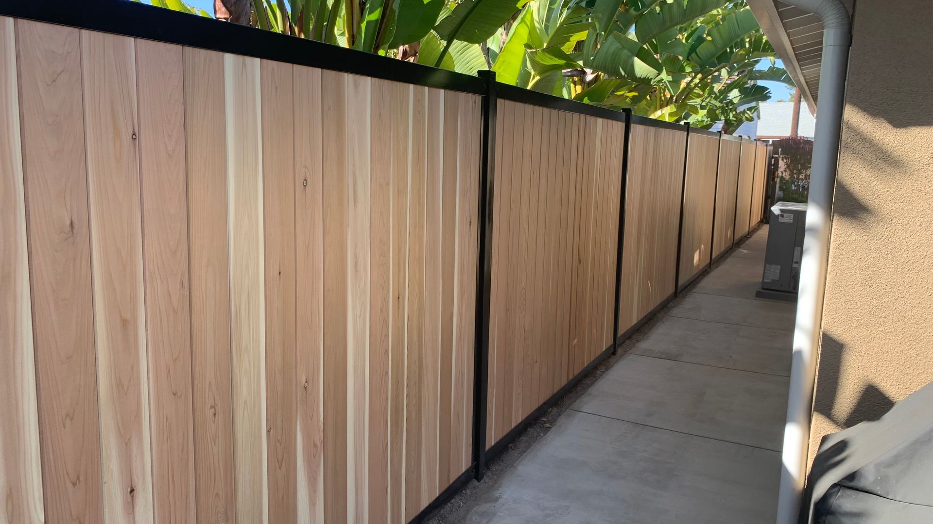 wood fence