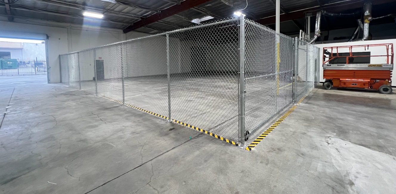 No Limit Fence Company recent fencing project