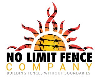 No Limit Fence Company Business Logo