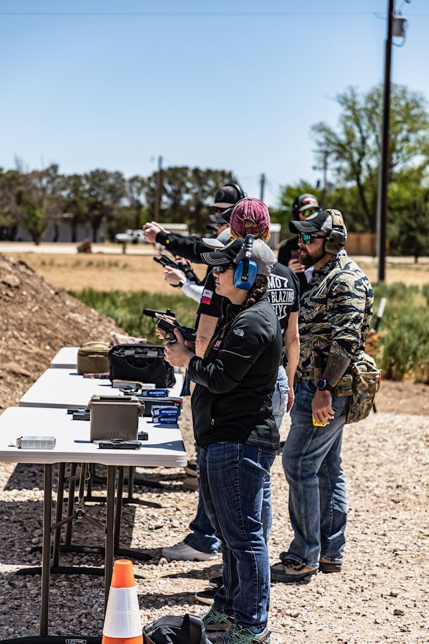 Shooting practice