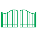 Double Gate Icon | South Elgin, IL | Ozone Fence & Deck