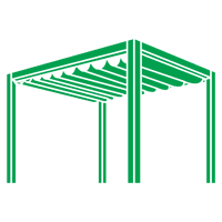 Pergolas Icon | South Elgin, IL | Ozone Fence & Deck Pergolas Icon | South Elgin, IL | Ozone Fence & Deck