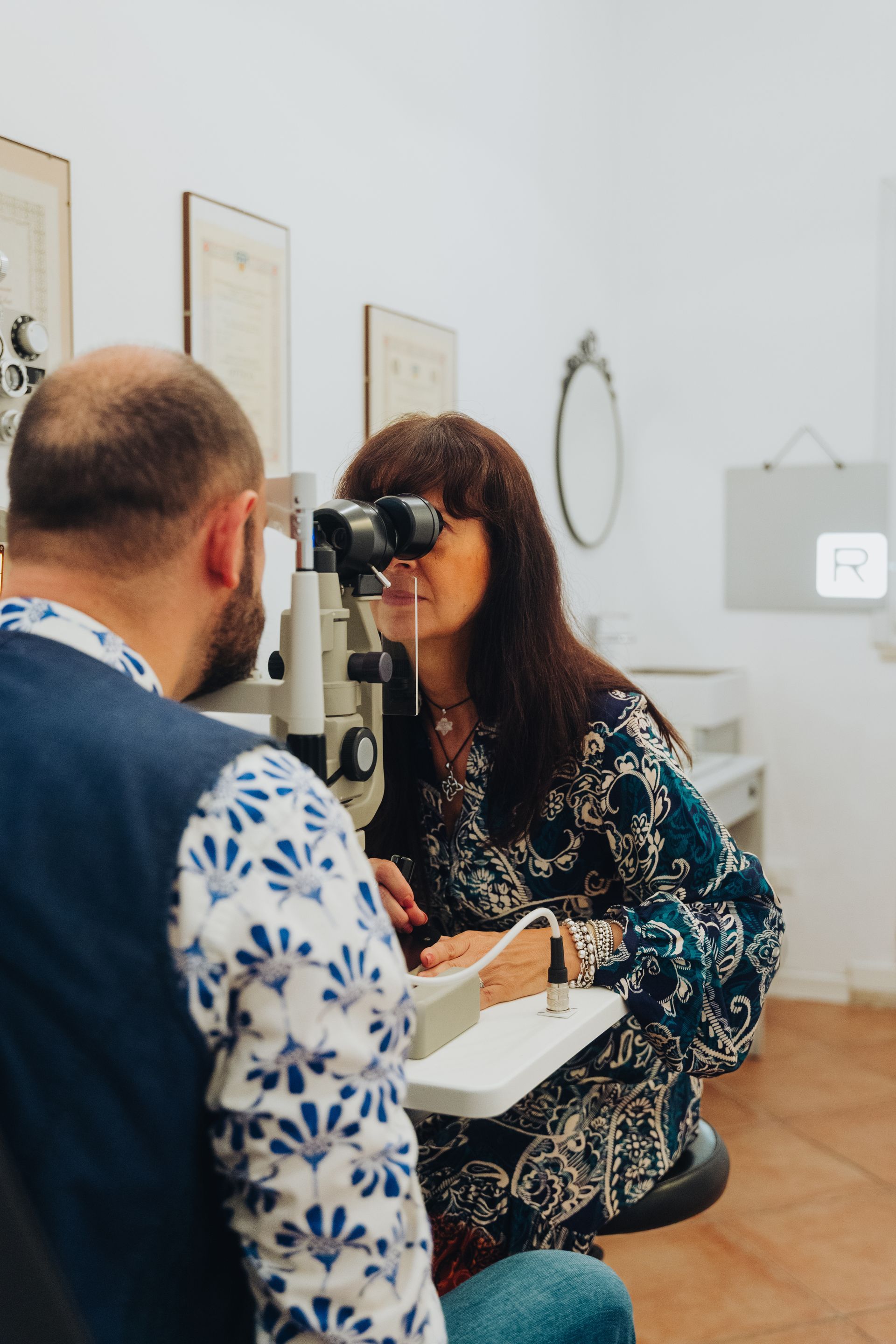 oculista a Ferrara dell'ottica Gnani