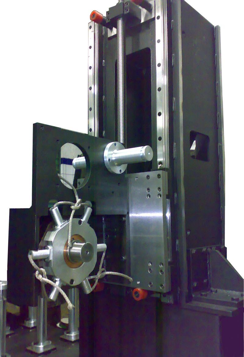 Vertical circular positioning table 1t and 5t