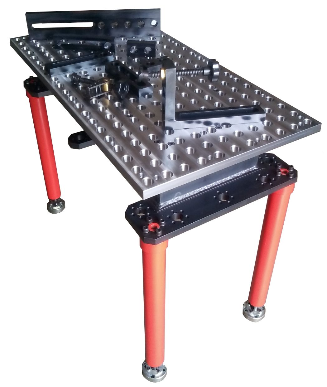 Mesa de soldagem SMFR Sistema Modular de Fixação Rápida