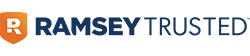 Ramsey Trusted logo with orange shield icon and blue-gray text
