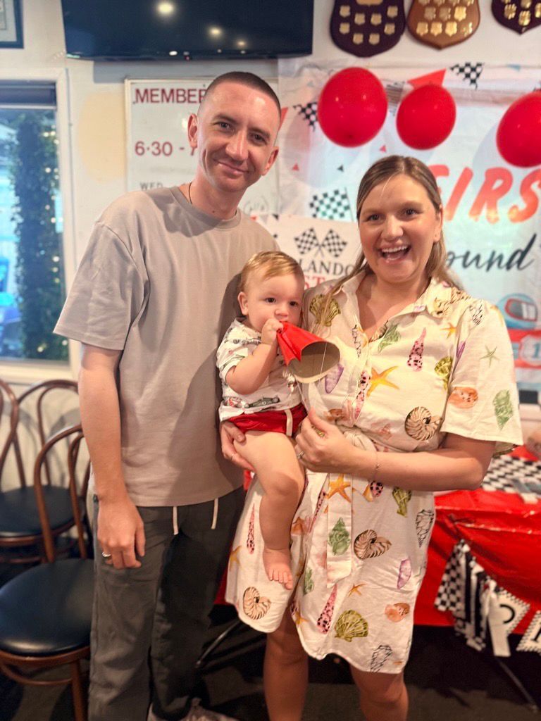 Georgia and family taking time out for celebrations