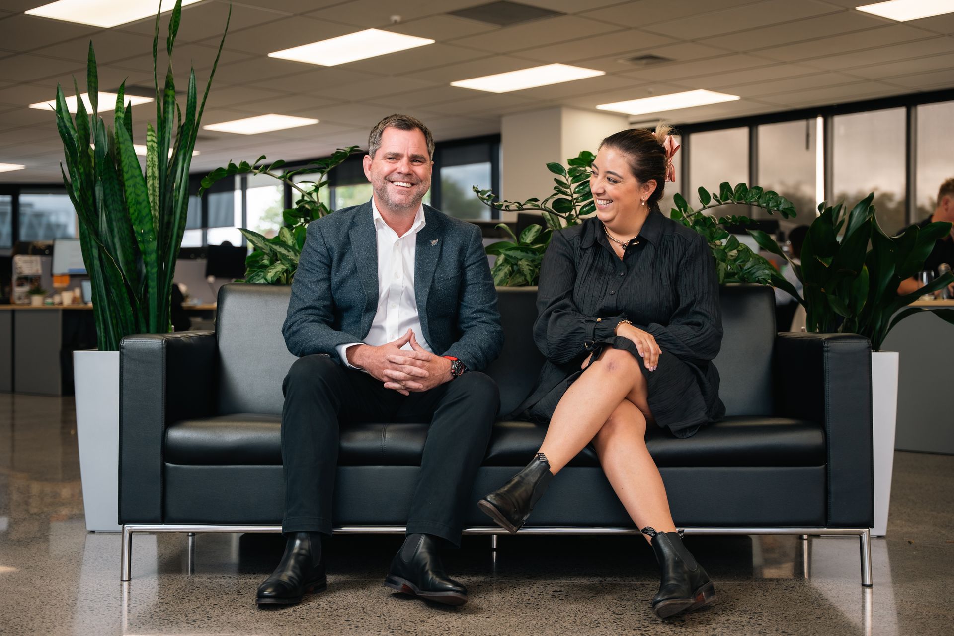 Stellar Recruitment consultants working together to deliver recruitment solutions.