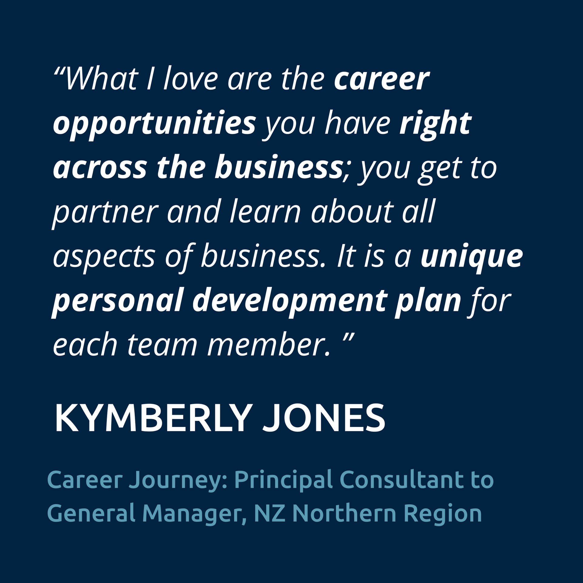 Kym Jones Quote