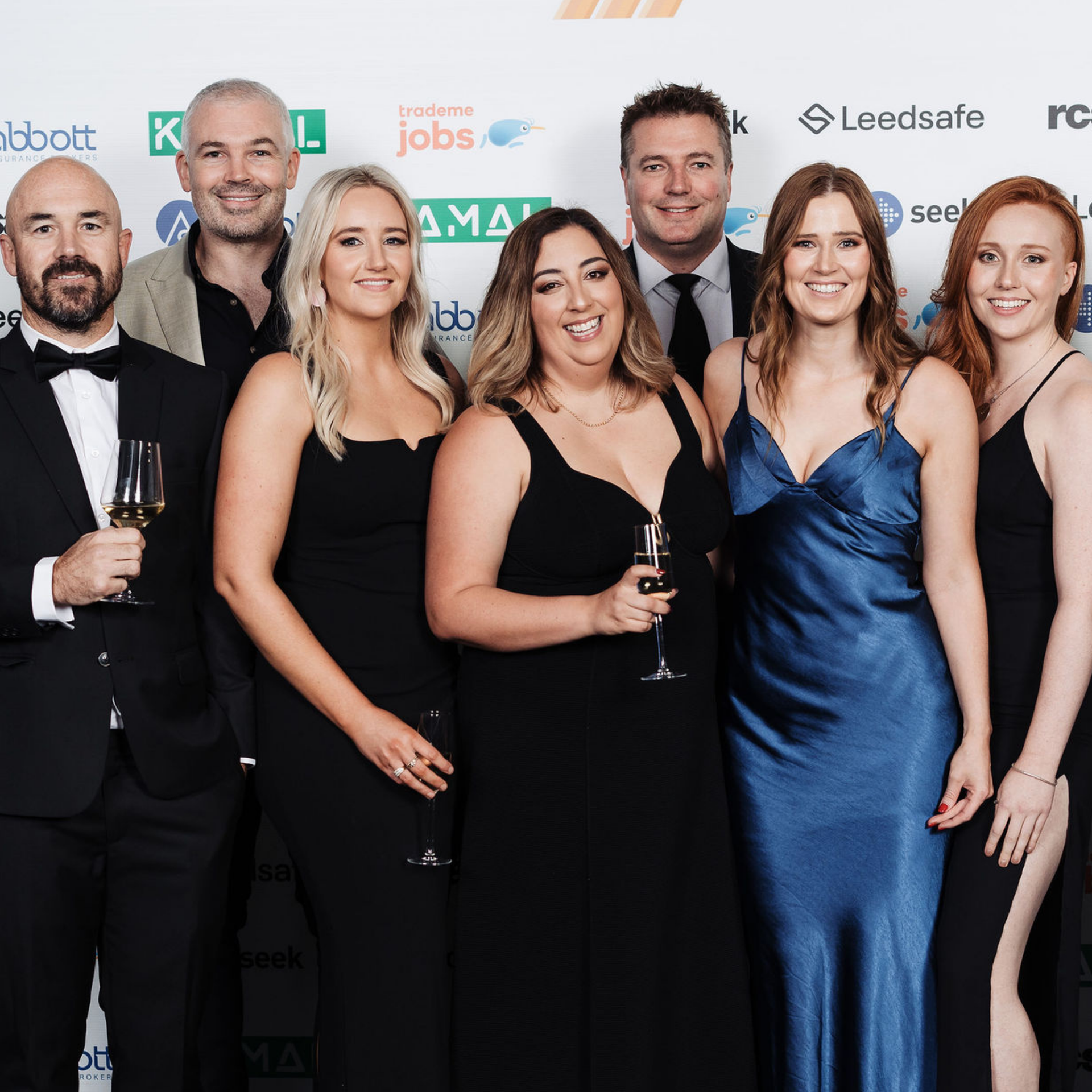 Stellar Recruitment team at awards ceremony