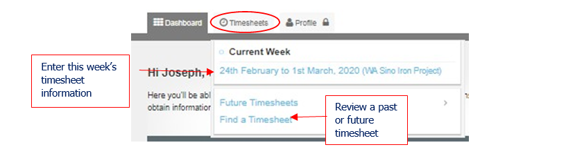Screenshot of a dashboard. 