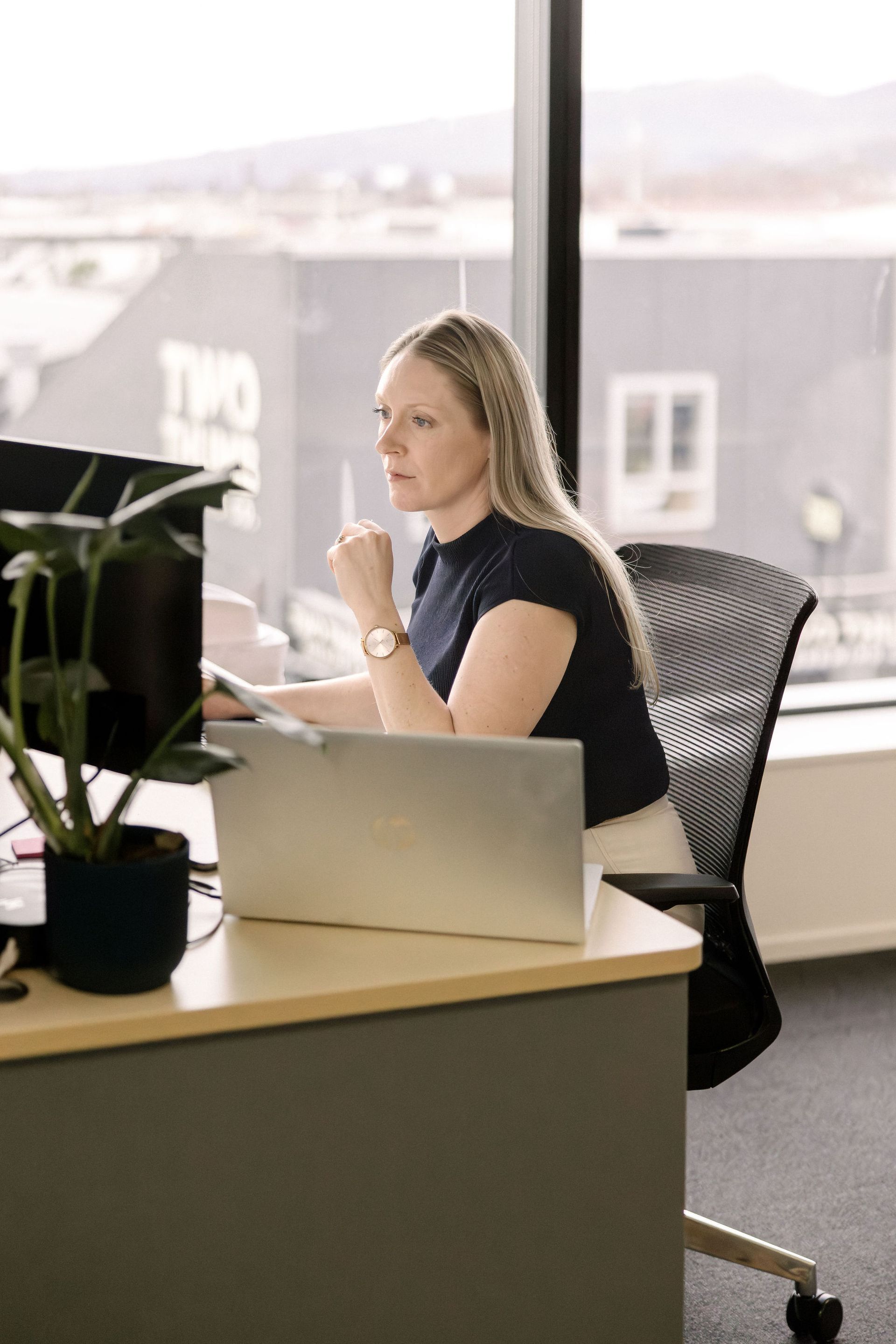 Caroline Nairn at work
