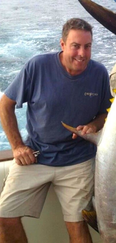 Captain Don with a nice tuna