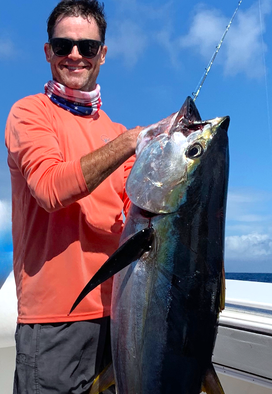Nice yellowfin tuna caught by Fin Alley